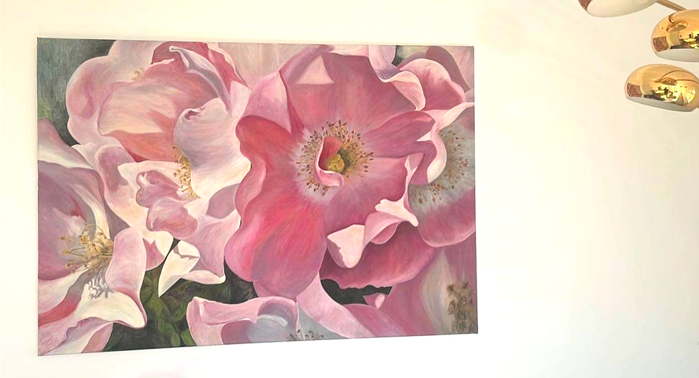 Wild Roses (80x120 cm)